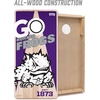 image:imageYouTheFan NCAA 2 x 4 Professional Wood Cornhole Game with Logo BagsTCU Horned Frogs