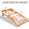 image:imageYouTheFan NCAA 2 x 4 Professional Wood Cornhole Game with Logo BagsTennessee Volunteers
