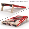 image:imageYouTheFan NCAA 2 x 4 Professional Wood Cornhole Game with Logo BagsTexas Tech Red Raiders