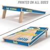 image:imageYouTheFan NCAA 2 x 4 Professional Wood Cornhole Game with Logo BagsUCLA Bruins