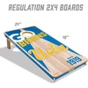 image:imageYouTheFan NCAA 2 x 4 Professional Wood Cornhole Game with Logo BagsUCLA Bruins