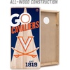 image:imageYouTheFan NCAA 2 x 4 Professional Wood Cornhole Game with Logo BagsVirginia Cavaliers