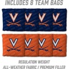 image:imageYouTheFan NCAA 2 x 4 Professional Wood Cornhole Game with Logo BagsVirginia Cavaliers
