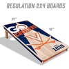 image:imageYouTheFan NCAA 2 x 4 Professional Wood Cornhole Game with Logo BagsVirginia Cavaliers