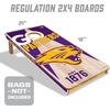image:imageYouTheFan NCAA 2 x 4 Professional Wood Cornhole GameTeam Colors
