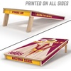 image:imageYouTheFan NCAA 2 x 4 Professional Wood Cornhole GameTeam Colors