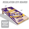 image:imageYouTheFan NCAA 2 x 4 Professional Wood Cornhole GameTeam Colors