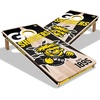 image:imageYouTheFan NCAA 2 x 4 Professional Wood Cornhole GameTeam Colors