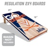 image:imageYouTheFan NCAA 2 x 4 Professional Wood Cornhole GameTeam Colors