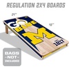 image:imageYouTheFan NCAA 2 x 4 Professional Wood Cornhole GameTeam Colors