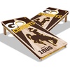image:imageYouTheFan NCAA 2 x 4 Professional Wood Cornhole GameTeam Colors