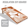 image:imageYouTheFan NCAA 2 x 4 Professional Wood Cornhole GameTeam Colors