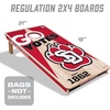 image:imageYouTheFan NCAA 2 x 4 Professional Wood Cornhole GameTeam Colors