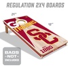 image:imageYouTheFan NCAA 2 x 4 Professional Wood Cornhole GameTeam Colors