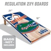 image:imageYouTheFan NCAA 2 x 4 Professional Wood Cornhole GameTeam Colors