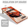 image:imageYouTheFan NCAA 2 x 4 Professional Wood Cornhole GameTeam Colors
