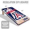 image:imageYouTheFan NCAA 2 x 4 Professional Wood Cornhole GameTeam Colors