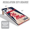 image:imageYouTheFan NCAA 2 x 4 Professional Wood Cornhole GameTeam Colors