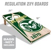 image:imageYouTheFan NCAA 2 x 4 Professional Wood Cornhole GameTeam Colors