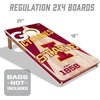 image:imageYouTheFan NCAA 2 x 4 Professional Wood Cornhole GameTeam Colors