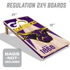 image:imageYouTheFan NCAA 2 x 4 Professional Wood Cornhole GameTeam Colors
