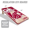 image:imageYouTheFan NCAA 2 x 4 Professional Wood Cornhole GameTeam Colors