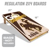 image:imageYouTheFan NCAA 2 x 4 Professional Wood Cornhole GameTeam Colors