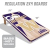 image:imageYouTheFan NCAA 2 x 4 Professional Wood Cornhole GameTeam Colors