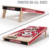 image:imageYouTheFan NCAA 2 x 4 Professional Wood Cornhole GameTeam Colors