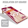 image:imageYouTheFan NCAA 2 x 4 Professional Wood Cornhole GameTeam Colors