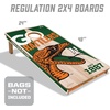 image:imageYouTheFan NCAA 2 x 4 Professional Wood Cornhole GameTeam Colors