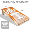 image:imageYouTheFan NCAA 2 x 4 Professional Wood Cornhole GameTeam Colors