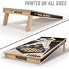 image:imageYouTheFan NCAA 2 x 4 Professional Wood Cornhole GameTeam Colors