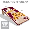 image:imageYouTheFan NCAA 2 x 4 Professional Wood Cornhole GameTeam Colors