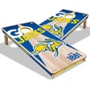 image:imageYouTheFan NCAA 2 x 4 Professional Wood Cornhole GameTeam Colors