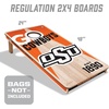 image:imageYouTheFan NCAA 2 x 4 Professional Wood Cornhole GameTeam Colors