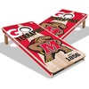 image:imageYouTheFan NCAA 2 x 4 Professional Wood Cornhole GameTeam Colors