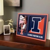 image:imageYouTheFan NCAA 3D Logo Picture FrameIllinois Fighting Illini