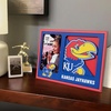 image:imageYouTheFan NCAA 3D Logo Picture FrameKansas Jayhawks