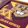 image:imageYouTheFan NCAA 3D Logo Picture FrameMinnesota Golden Gophers