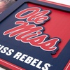 image:imageYouTheFan NCAA 3D Logo Picture FrameMississippi Rebels