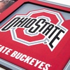 image:imageYouTheFan NCAA 3D Logo Picture FrameOhio State Buckeyes