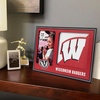 image:imageYouTheFan NCAA 3D Logo Picture FrameWisconsin Badgers