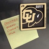 image:imageYouTheFan NCAA 3D Logo Series MagnetColorado Buffaloes