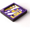 image:imageYouTheFan NCAA 3D Logo Series MagnetLSU Tigers