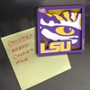 image:imageYouTheFan NCAA 3D Logo Series MagnetLSU Tigers