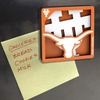 image:imageYouTheFan NCAA 3D Logo Series MagnetTexas Longhorns