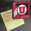 image:imageYouTheFan NCAA 3D Logo Series MagnetUtah Utes