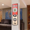 image:imageYouTheFan NCAA 3D StadiumView 8x32 BannerGeorgia Bulldogs