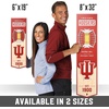 image:imageYouTheFan NCAA 3D StadiumView 8x32 BannerIndiana Hoosiers